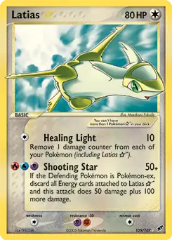 Latias Gold Star 105
