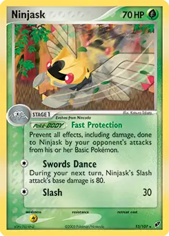 Ninjask Holo 13 Normal