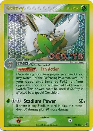 Shiftry Reverse Holo 25