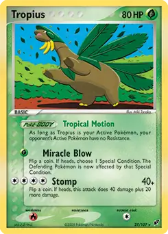 Tropius 27 Normal