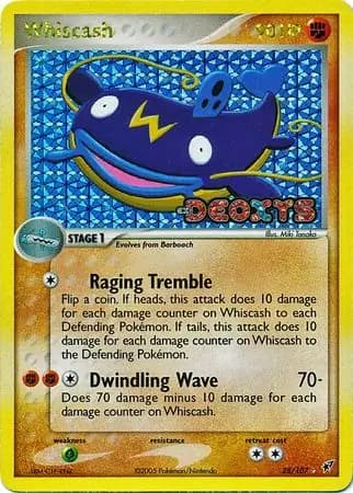 Whiscash Reverse Holo 28 Normal