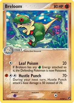Breloom Holo 3 Normal