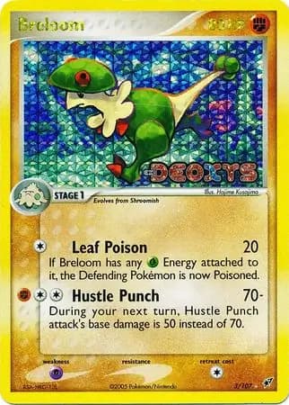 Breloom Reverse Holo 3 Normal
