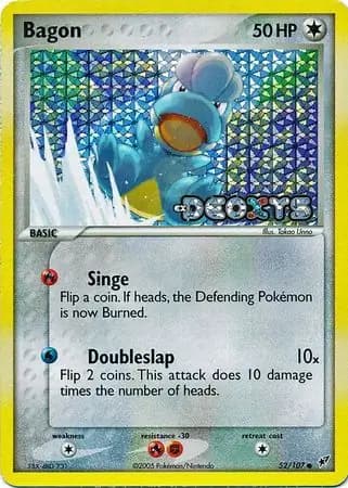 Bagon Reverse Holo 52 Normal
