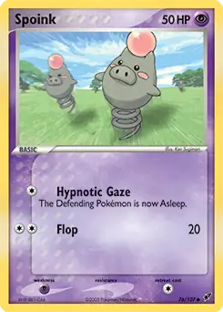 Spoink 76 Normal