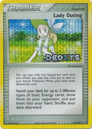 Lady Outing Reverse Holo 87