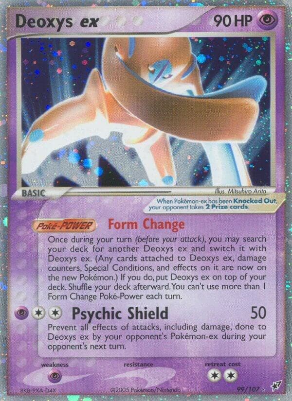 Deoxys ex Defense Forme 99