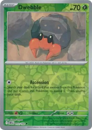 Dwebble Reverse Holo 011