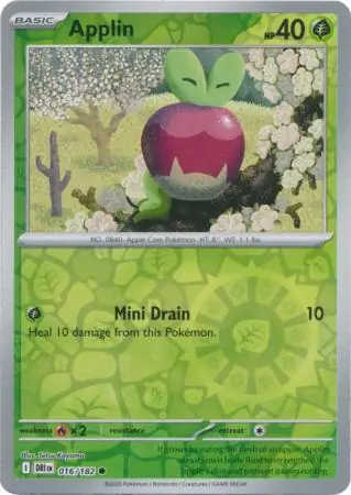 Applin Reverse Holo 016