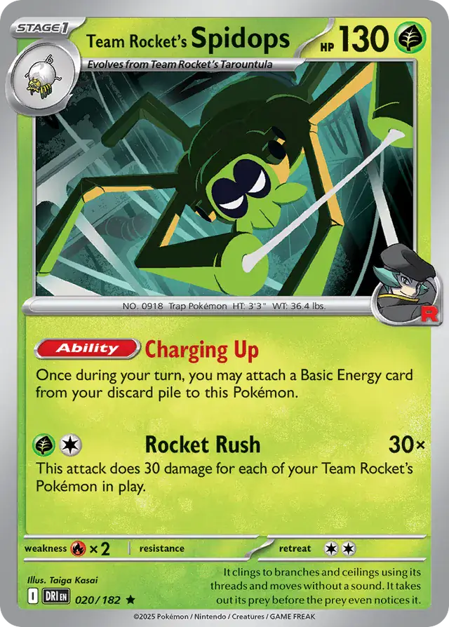 Team Rocket's Spidops 020