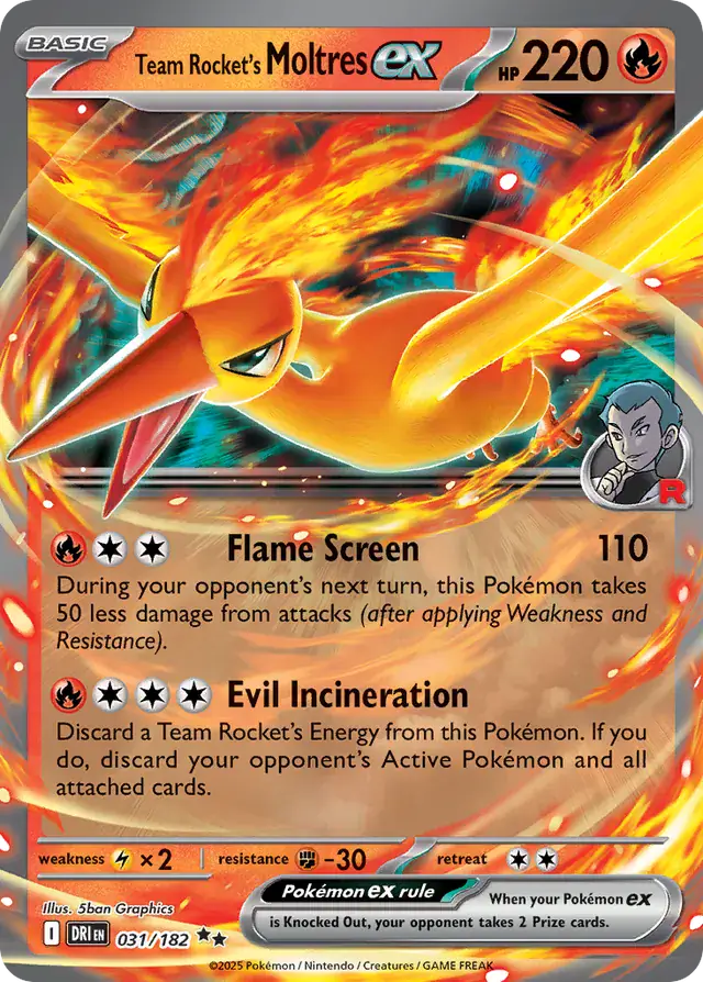 Team Rocket's Moltres 031