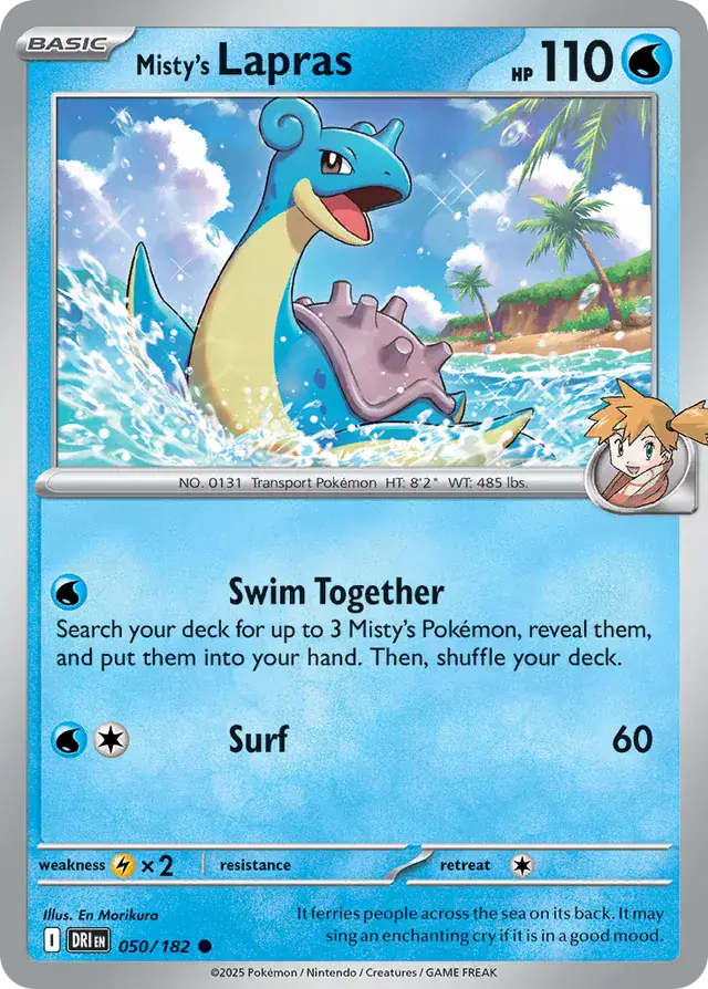 Misty's Lapras 050