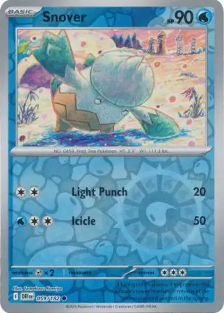Snover Reverse Holo 059