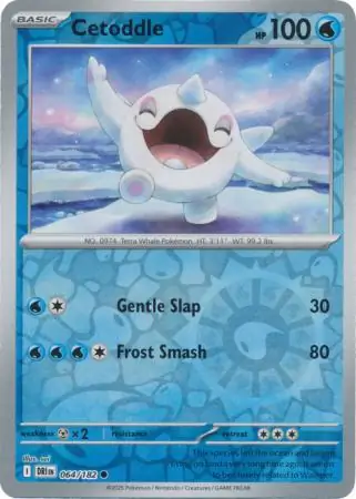 Cetoddle Reverse Holo 064