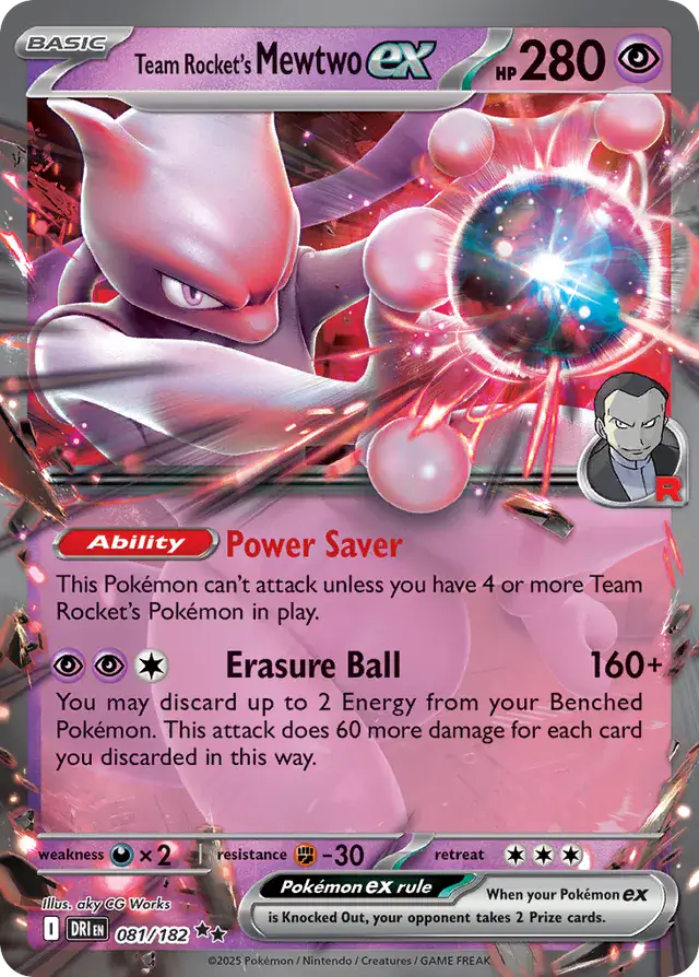 Team Rocket's Mewtwo 081