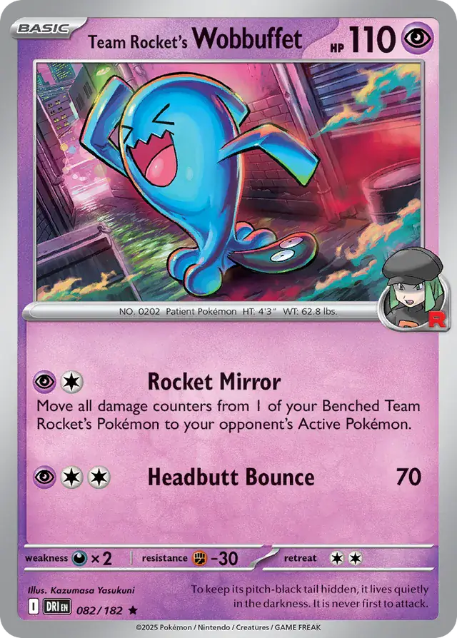 Team Rocket's Wobbuffet 082