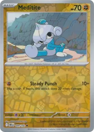 Meditite Reverse Holo 099