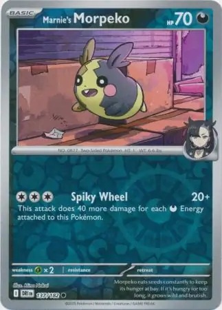 Marnie's Morpeko Reverse Holo 137