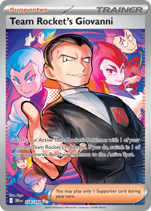 Team Rocket's Giovanni 238