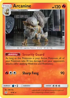 Arcanine 6 Normal