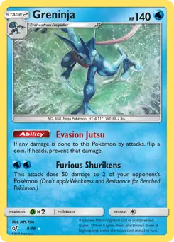 Greninja Holo 9 Normal