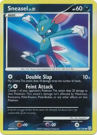 Sneasel Reverse Holo 100 Normal