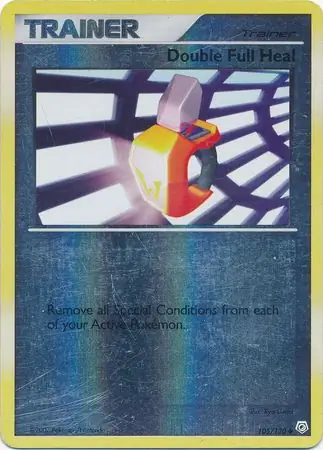 Double Full Heal Reverse Holo 105 Normal