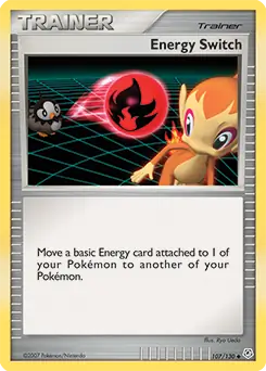 Energy Switch Reverse Holo 107 Normal
