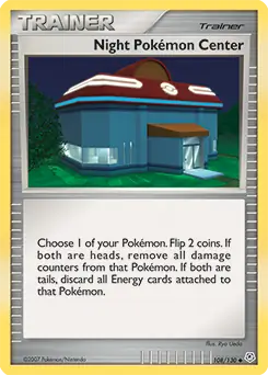 Night Pokemon Center 108 Normal
