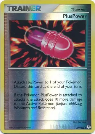PlusPower Reverse Holo 109 Normal