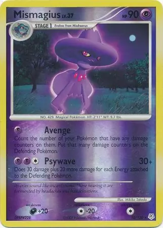 Mismagius Reverse Holo 10