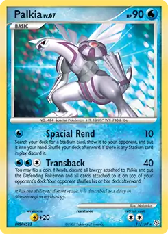 Palkia Holo 11 Normal