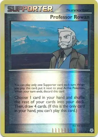 Professor Rowan Reverse Holo 112 Normal