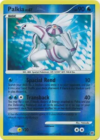 Palkia Reverse Holo 11 Normal