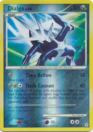 Dialga Reverse Holo 1 Normal