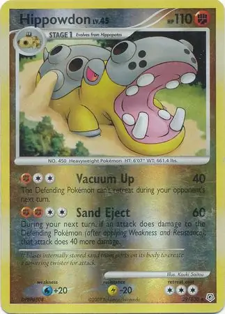 Hippowdon Reverse Holo 29 Normal