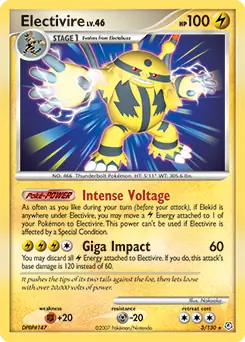 Electivire Holo 3