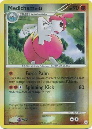 Medicham Reverse Holo 32 Normal