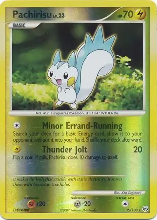 Pachirisu Reverse Holo 35