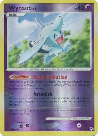 Wynaut Reverse Holo 42