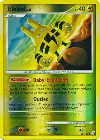 Elekid Reverse Holo 48 Normal