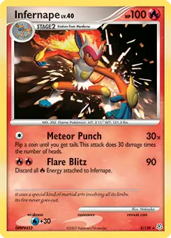 Infernape Holo 5