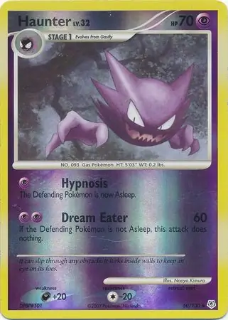 Haunter Reverse Holo 50 Normal