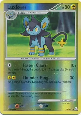 Luxio Reverse Holo 52 Normal