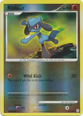 Riolu Reverse Holo 61 Normal