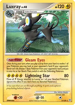 Luxray Holo 7 Normal