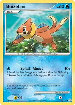 Buizel 72 Normal