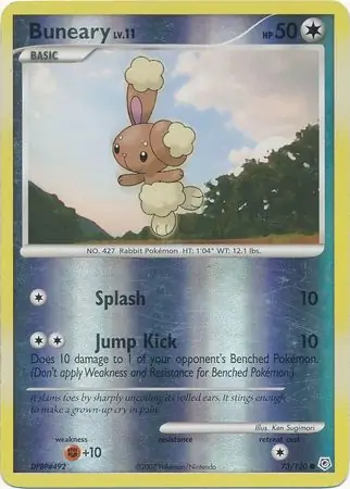 Buneary Reverse Holo 73 Normal