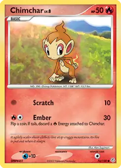 Chimchar 76 Normal