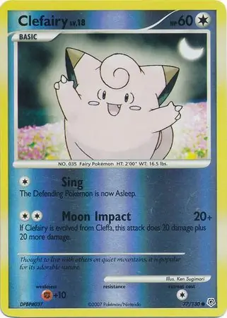 Clefairy Reverse Holo 77 Normal